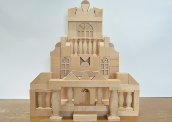 ろくろの柱40-120 40×40×120mm 単品商品 積み木 - 小さな大工 ろくろの柱40-120 40×40×120mm 単品商品 積み木 - 小さな大工