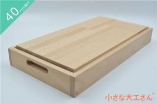 40mm基尺】40-28 箱入り 円柱、三角、アーチの半分の積み木 40mm基尺】40-28 箱入り 円柱、三角、アーチの半分の積み木