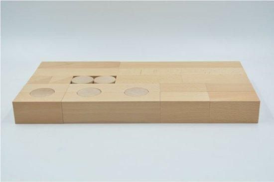 楽天市場】【送料無料】 小さな大工さん 積み木とビー玉転がしが