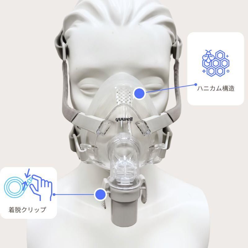CPAP用マスク Yuwellネ-ザル(YN-03) - CPAP(シーパップ)・睡眠 CPAP用マスク Yuwellネ-ザル(YN-03) - CPAP(シーパップ)・睡眠