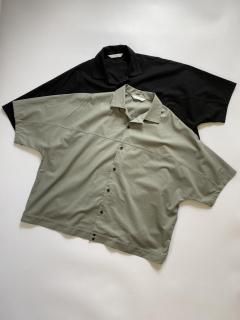 Dolman S/S Open Collar Shirt