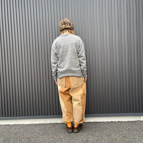 yoused】DUCK REMAKE WIDE EASY PANTS yoused ダックリメイクパッチ 