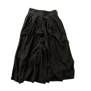 【HARVESTY】COTTON FLANNEL LONG CULOTTES（コットンネル キュロット）エクリュ