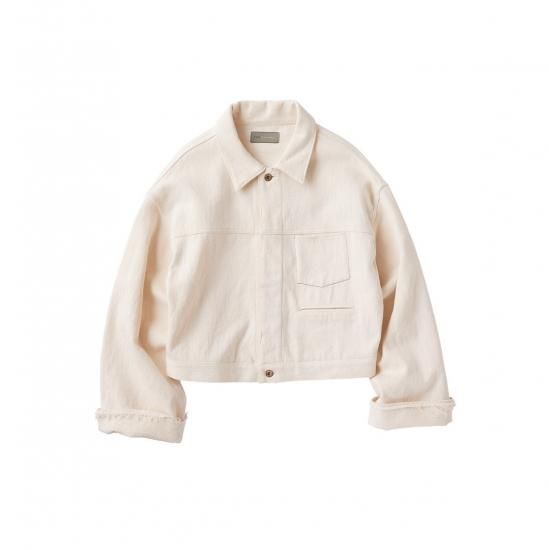 大好き kuro】Chore S / あもくり - White Off / Wash One Jacket Denim ジャケット・アウター
