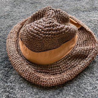 DIGNITYRelax Braided Hat/BROWN