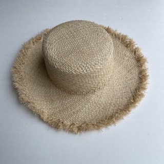 【DIGNITY】BeachRaffia Hat/メーカー問い合わせ品