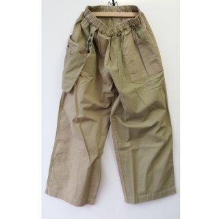 Re:VECTORWide bakerpants with sakoshBeige/᡼䤤碌