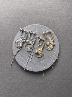 【KAZA】chain earrings