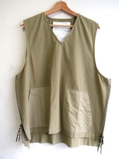 【Re:VECTOR】Sidezip vest（Beige）