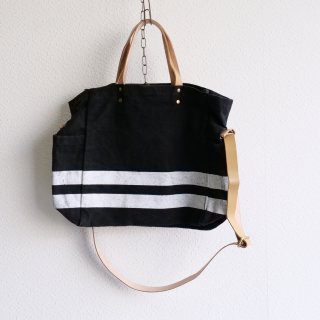 S_Re:Canvas double line 2way tote