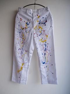 deadstockUS MILITARY hospital work pants painted
