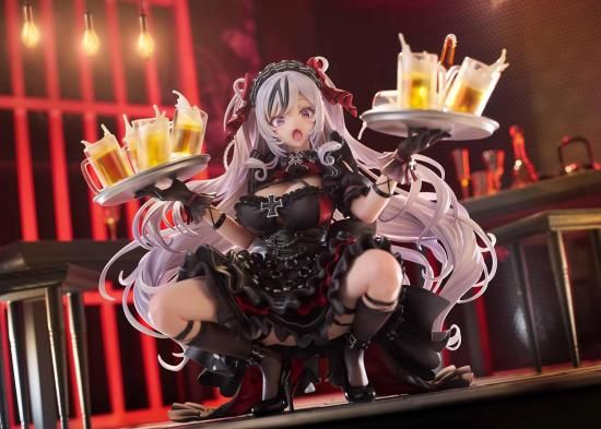 あみあみ限定版 アズールレーン　エルベ　1/7スケールフィギュア 1/7スケールフィギュア アズールレーン エルベ 見せ場訪れず