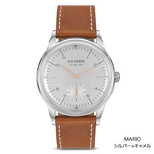 [メンズ] フランス発 CITY LEGEND 40 MARIO オキシゲン シティーレジェンド バウハウスデザイン クォーツ腕時計 