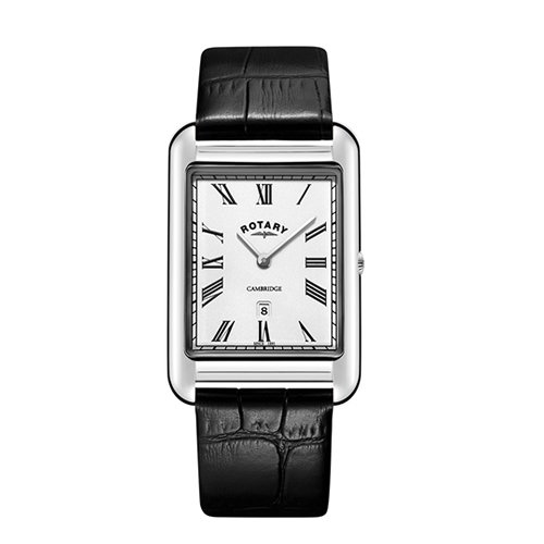 [メンズ] イギリス発 ROTARY CAMBRIDGE GS05280/01 ロータリー ケンブリッジ スクエアケース クォーツ腕時計 