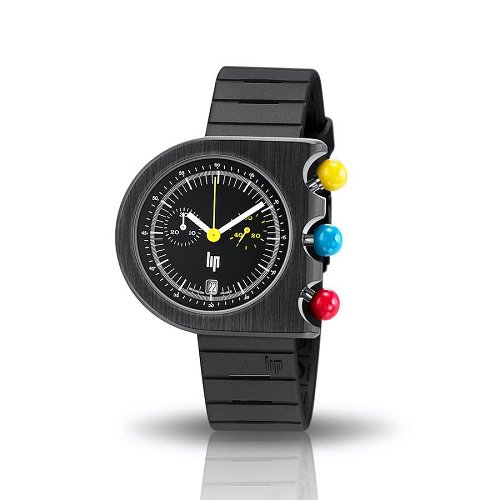 LIP リップ マッハ2000 クロノグラフ ブラック | クォーツ腕時計 | ファッション通販-タイムズラボ