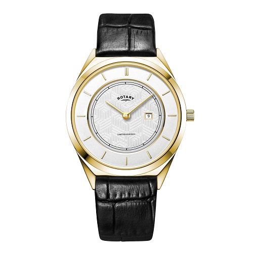  [メンズ] イギリス発 ROTARY ULTRA SLIM GS08007/02 ロータリー ウルトラスリム 限定シャンパンコレクション 生産数限定 薄型クォーツ腕時計