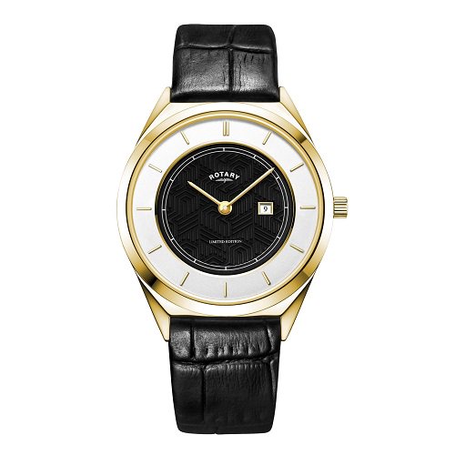  [メンズ] イギリス発 ROTARY ULTRA SLIM GS08007/04 ロータリー ウルトラスリム 限定シャンパンコレクション 生産数限定 薄型クォーツ腕時計
