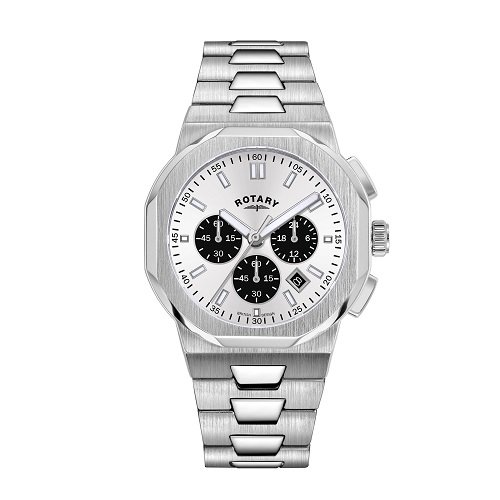 [メンズ] イギリス発 ROTARY REGENT GB05450/59 ロータリー リージェント ジェンタスタイル ラグスポ クロノグラフクォーツ腕時計 