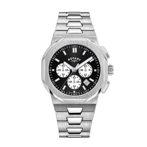 [メンズ] イギリス発 ROTARY REGENT GB05450/65 ロータリー リージェント ジェンタスタイル ラグスポ クロノグラフクォーツ腕時計 