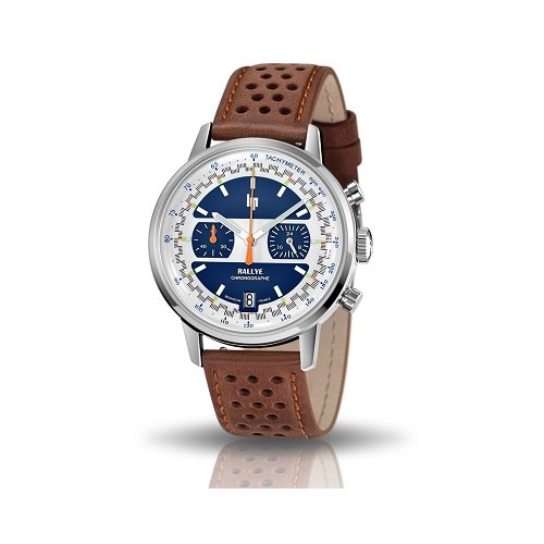 [メンズ] フランス発 LIP RALLYE 41MM NINJA MECA-QUARTZ（リップ ラリー ニンジャ ）LP671812 クロノグラフ クォーツ腕時計 