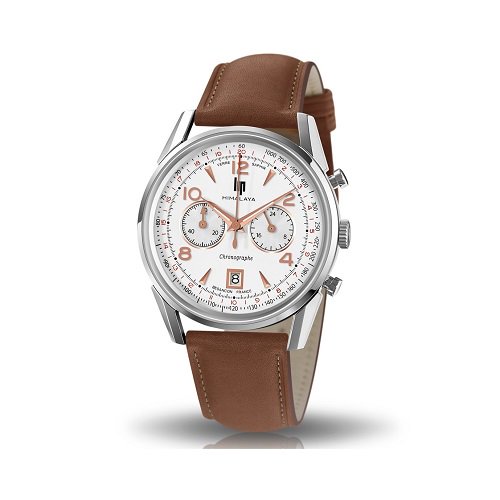 [メンズ] フランス発 LIP HIMALAYA 40MM（リップ ヒマラヤ）LP671594 クロノグラフ クォーツ腕時計