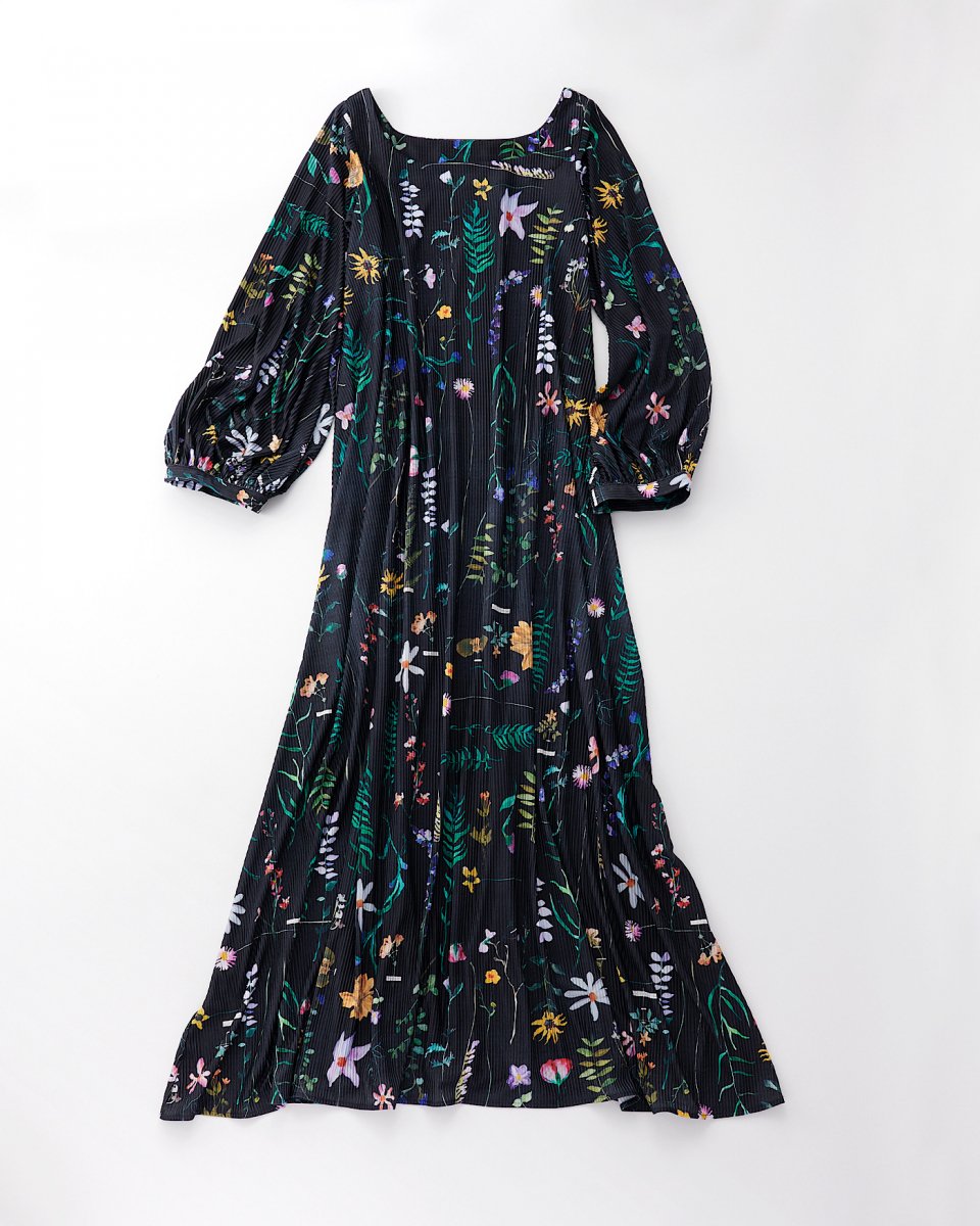 DAUPHINETTE ガーデンプリーツドレス - ¥47,300