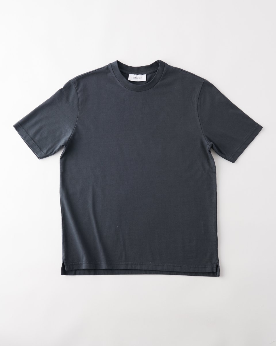 unfeigned オーガニックTシャツ スモーキーネイビー - ¥11,000