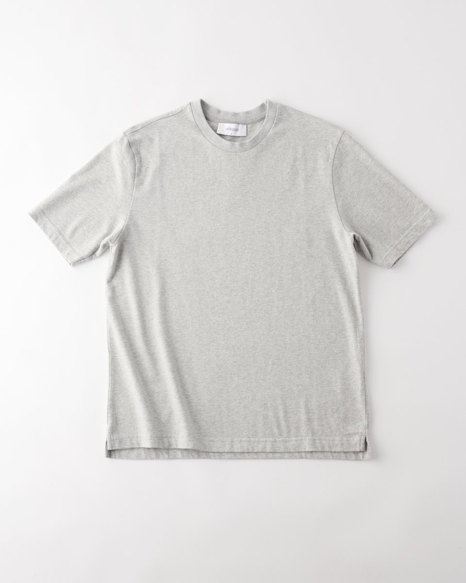 unfeigned オーガニックTシャツ　メランジェグレー - ¥11,000
