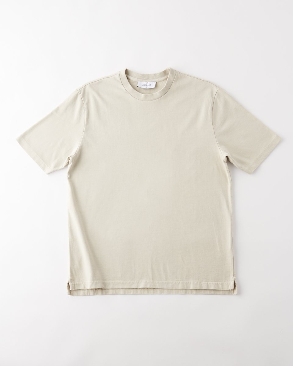 unfeigned オーガニックTシャツ　ベージュ - ¥11,000