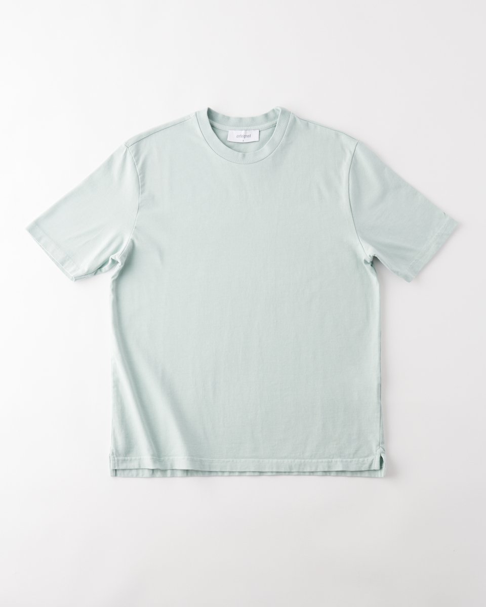 unfeigned オーガニックコットンTシャツ　ミントグリーン - ¥11,000