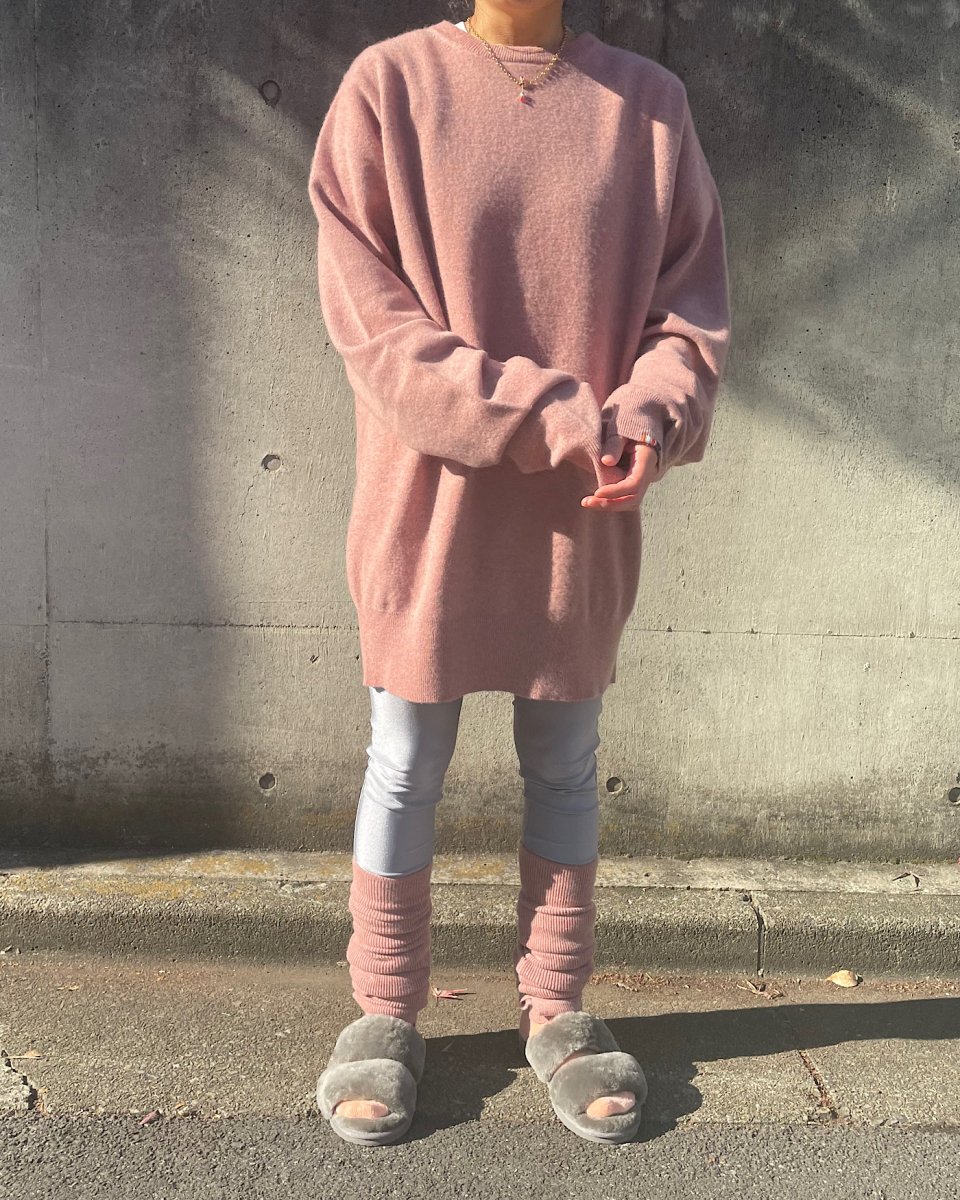 extreme cashmere x　RENEーMOONーメランジェライトピンク - ¥85,800