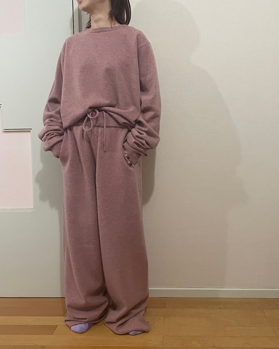 extreme cashmere x　ZUBONーMOONーメランジェピンク - ¥97,900