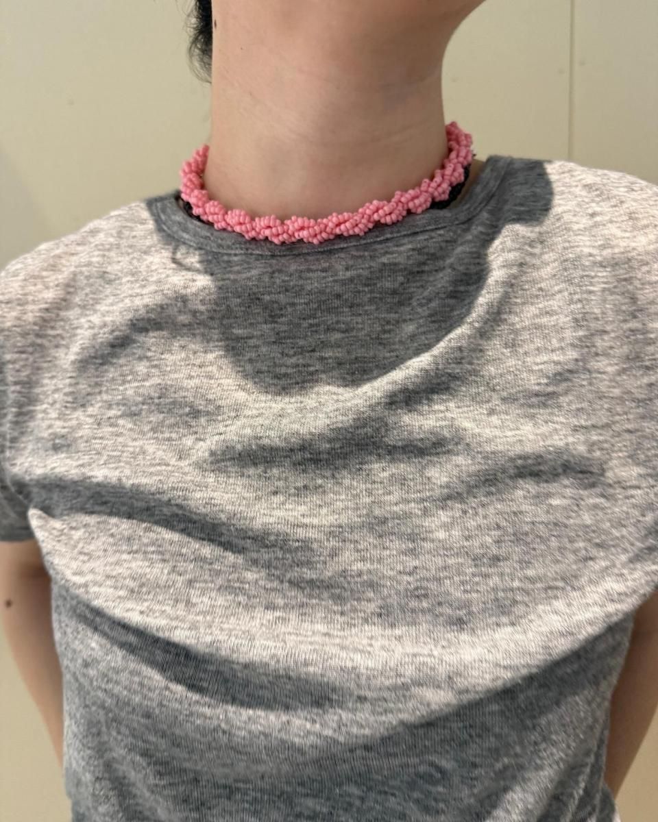 JACOB　MARTA ネックレスーパステルピンク - ¥15,400
