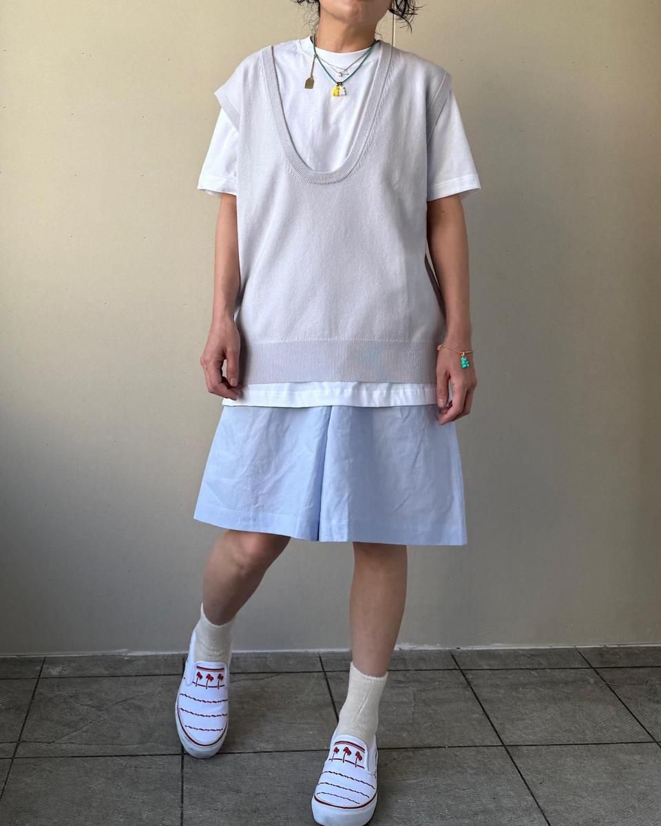 南*ス様 ハウスオンザヒル2025ss Sleeveless Rompers 南*ス様 ハウスオンザヒル2025ss Sleeveless Rompers SPRING/SUMMER