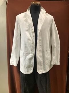 30's ワークジャケット ヴィンテージ 1930's cir. 1930's double breasted blue moleskin work jacket 