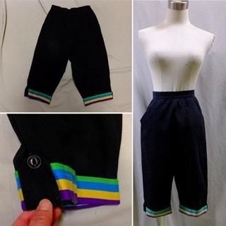 USA 1960’s ヴィンテージ ストライプ サブリナパンツ カプリパンツ USA 1960's ヴィンテージ ストライプ サブリナパンツ カプリ