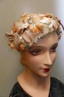 1940s vintage hat 帽子 めんどくさけれ ヘッドドレス