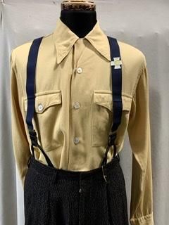 40s 50s 紙タグつき デッドストック SWANK サスペンダー