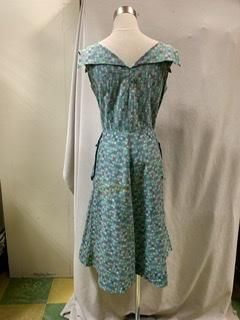 1950s ヴィンテージ ハワイアン フレア ドレス 40s 50s 漢字プリント ワンピース ハワイアンドレス