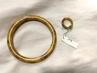 ベークライト バングル カラシ色 マーブル ブレスレット ベークライト バングル カラシ色 マーブル ブレスレット