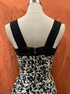 40s 50s 黒白ドレス タイトスカート ヴィンテージ タイトワンピース