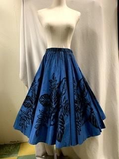 50s キラキラ 紺色 黒 サーキュラースカート ヴィンテージ 全円 50s キラキラ 紺色 黒 サーキュラースカート ヴィンテージ 全円