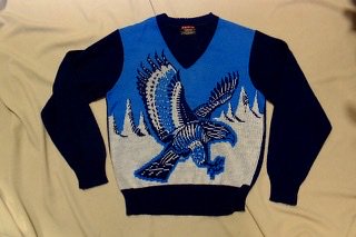 vintage 50s CAMPAS ジャガードセーター　セーター