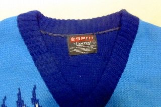 vintage 50s CAMPAS ジャガードセーター　セーター