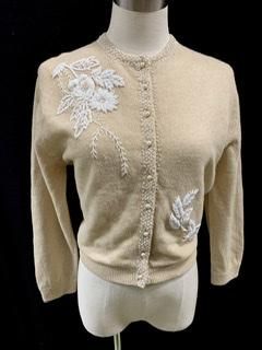 レディース 古着 60-70s Fully Fashioned カラフル 花柄