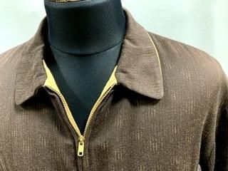 50s 総カスリ柄 ギャバジン ジャケット ヴィンテージ ギャバ 50s 総カスリ柄 ギャバジン ジャケット ヴィンテージ ギャバ