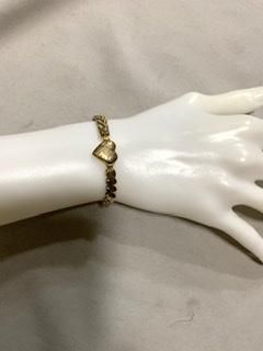 40s 50s 極細 ハート ブレスレット ヴィンテージ アンティーク 40s 50s 極細 ハート ブレスレット ヴィンテージ アンティーク