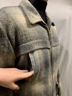 50s paddle and saddle シャドーチェック ウール ジャケット 50s paddle and saddle シャドーチェック ウール ジャケット