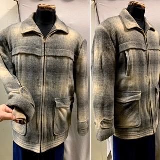 50s paddle and saddle シャドーチェック ウール ジャケット 50s paddle and saddle シャドーチェック ウール ジャケット