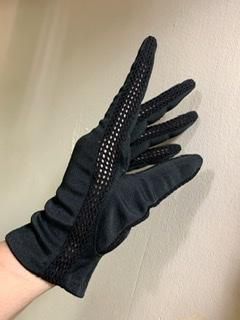 40s 50s 黒 クロシェ グローブ 手袋 レース ヴィンテージ アンティーク ... 50s アメリカ ヴィンテージ パーティー正装 黒レースグローブ
